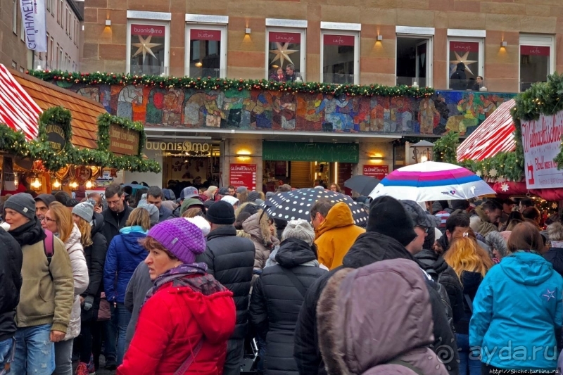 Рождественские метаморфозы. Субботняя толчея в Нюрнберге