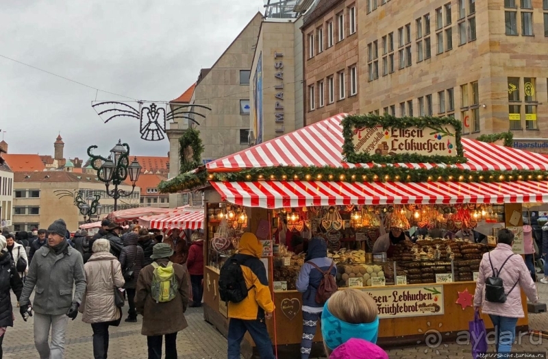 Рождественские метаморфозы. Субботняя толчея в Нюрнберге