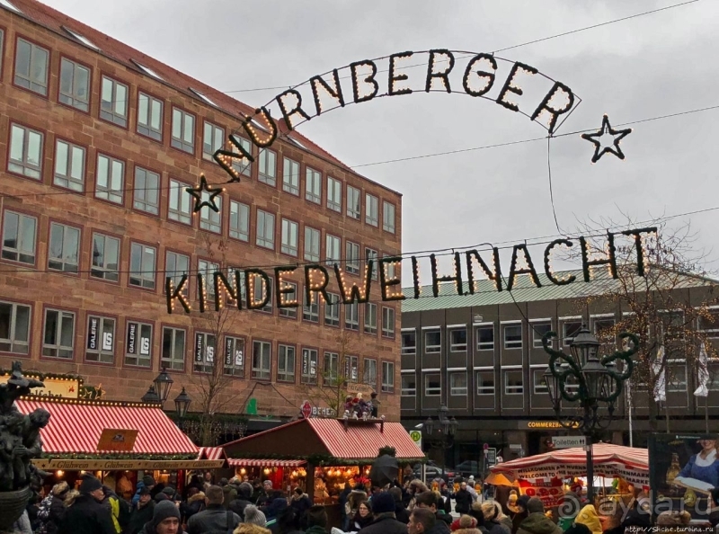 Рождественские метаморфозы. Субботняя толчея в Нюрнберге