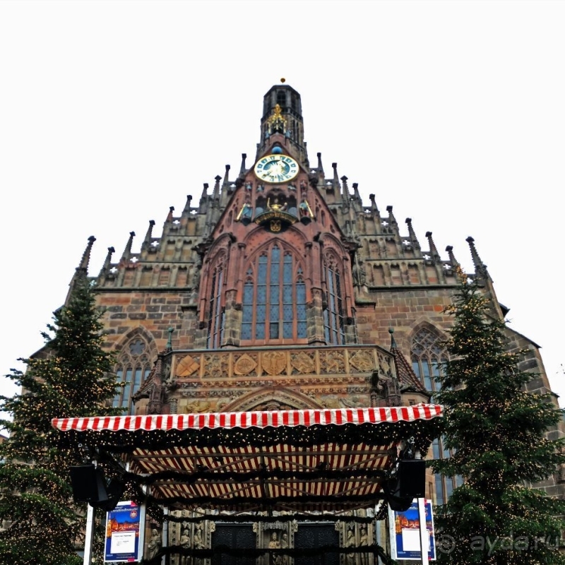 Рождественские метаморфозы. Субботняя толчея в Нюрнберге