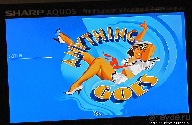 Возрожденный классический бродвейский мюзикл "Anything Goes"