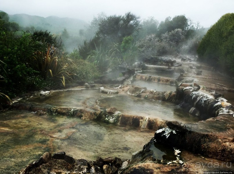 Термальные бассейны на лоне дикой природы