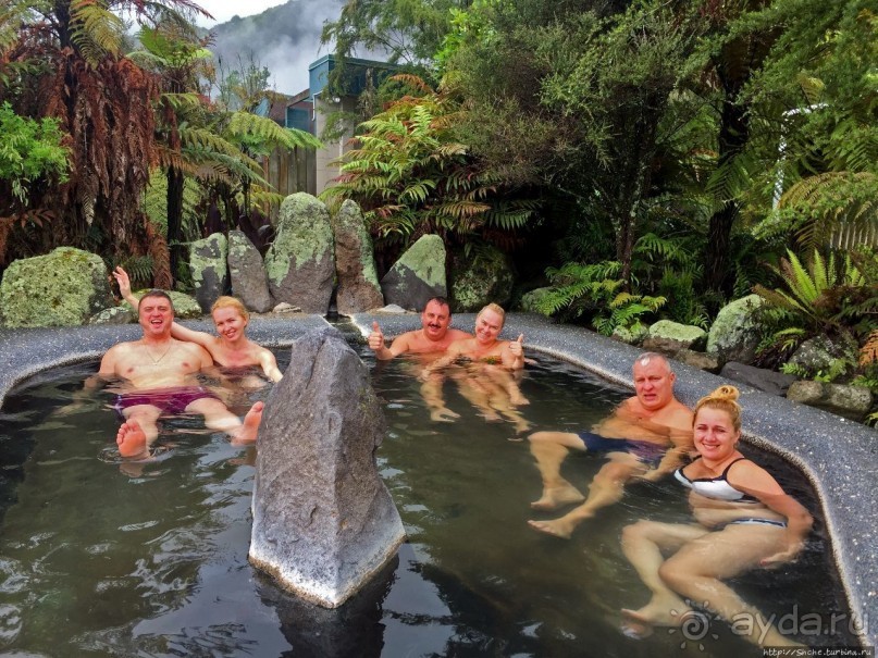 Термальные бассейны на лоне дикой природы