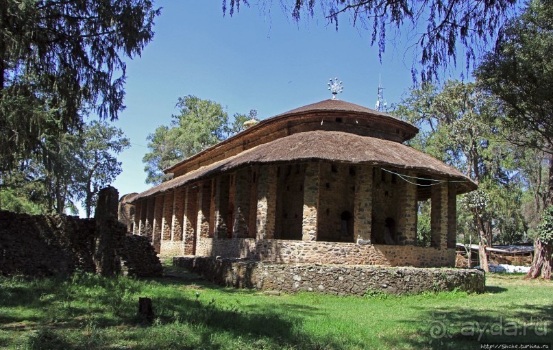 Гора Света- отличный пример эфиопского церковного искусства