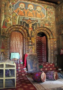 Гора Света- отличный пример эфиопского церковного искусства