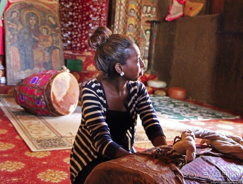 Гора Света- отличный пример эфиопского церковного искусства