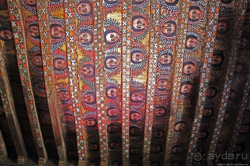 Гора Света- отличный пример эфиопского церковного искусства