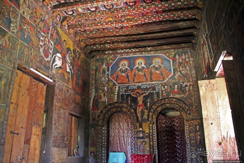 Гора Света- отличный пример эфиопского церковного искусства