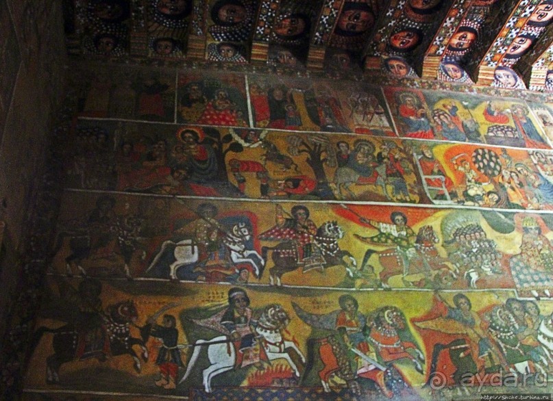 Гора Света- отличный пример эфиопского церковного искусства