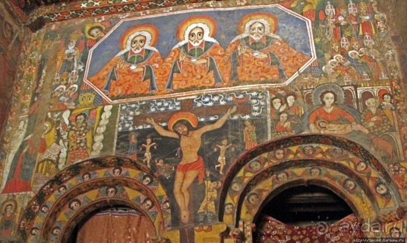 Гора Света- отличный пример эфиопского церковного искусства