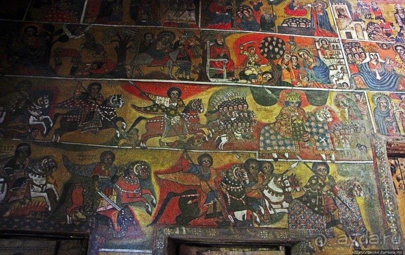 Гора Света- отличный пример эфиопского церковного искусства