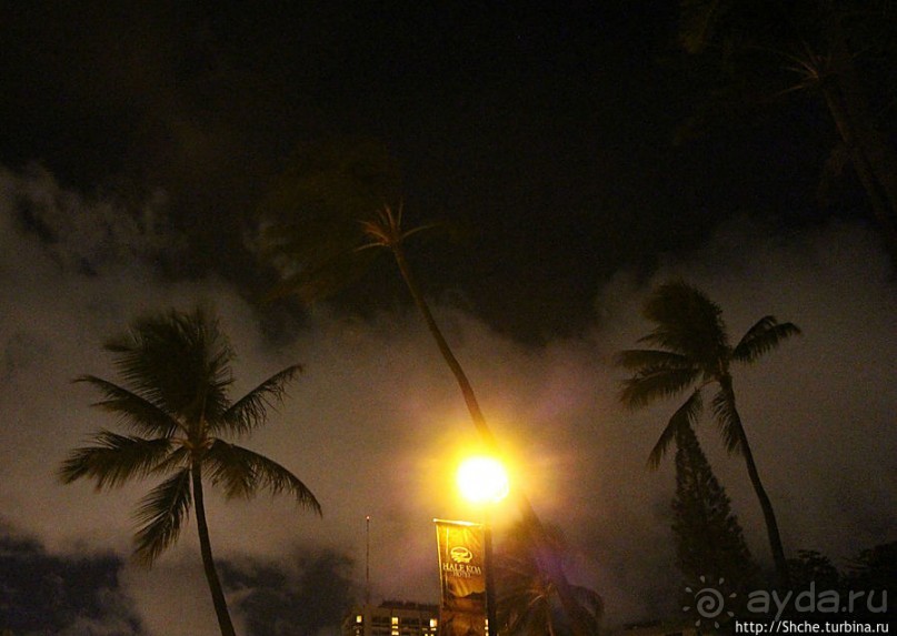 Вечерняя прогулка по Вайкики