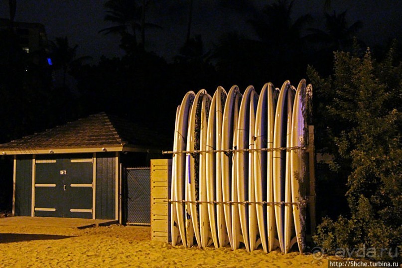 Вечерняя прогулка по Вайкики