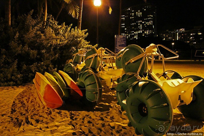 Вечерняя прогулка по Вайкики