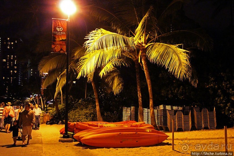 Вечерняя прогулка по Вайкики