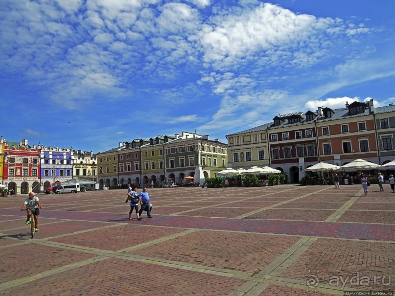 "Идеальный город" Замосць — кусочек Италии на востоке Польши