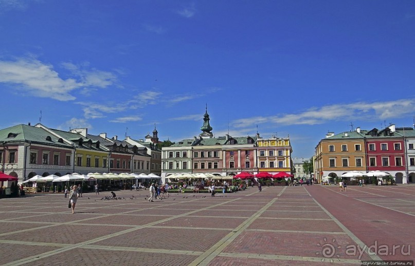 "Идеальный город" Замосць — кусочек Италии на востоке Польши