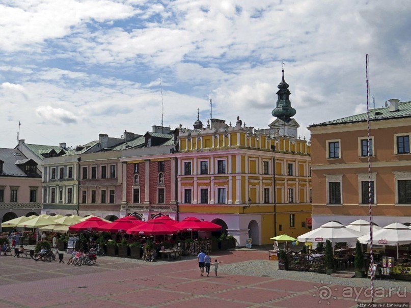 "Идеальный город" Замосць — кусочек Италии на востоке Польши