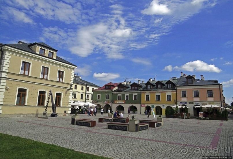 "Идеальный город" Замосць — кусочек Италии на востоке Польши