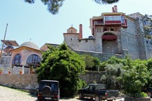 Паломничество на Афон. Монастырь Ватопед