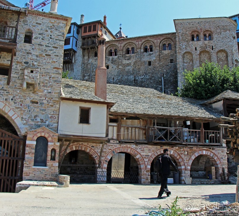 Паломничество на Афон. Монастырь Ватопед