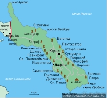 Паломничество на Афон. Монастырь Ватопед