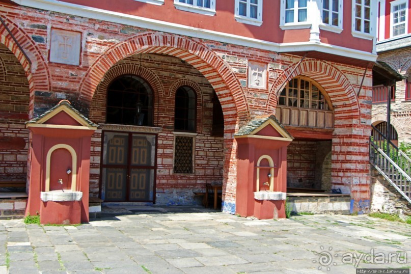 Паломничество на Афон. Монастырь Ватопед