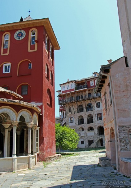 Паломничество на Афон. Монастырь Ватопед