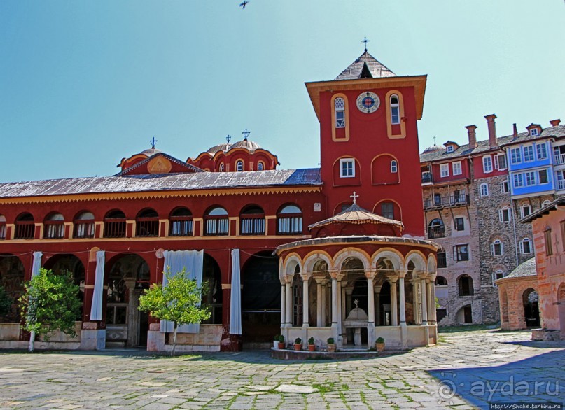 Паломничество на Афон. Монастырь Ватопед