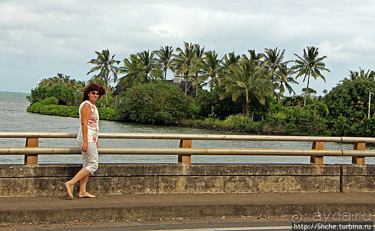 "Хули-хули" — это очень вкусно. Обед на берегу в Кахалуу