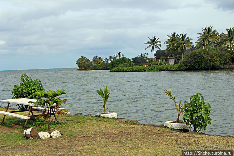 "Хули-хули" — это очень вкусно. Обед на берегу в Кахалуу
