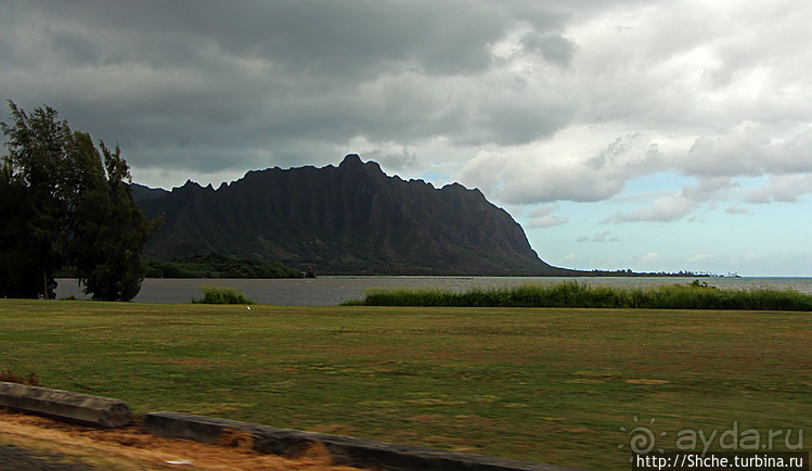 "Хули-хули" — это очень вкусно. Обед на берегу в Кахалуу