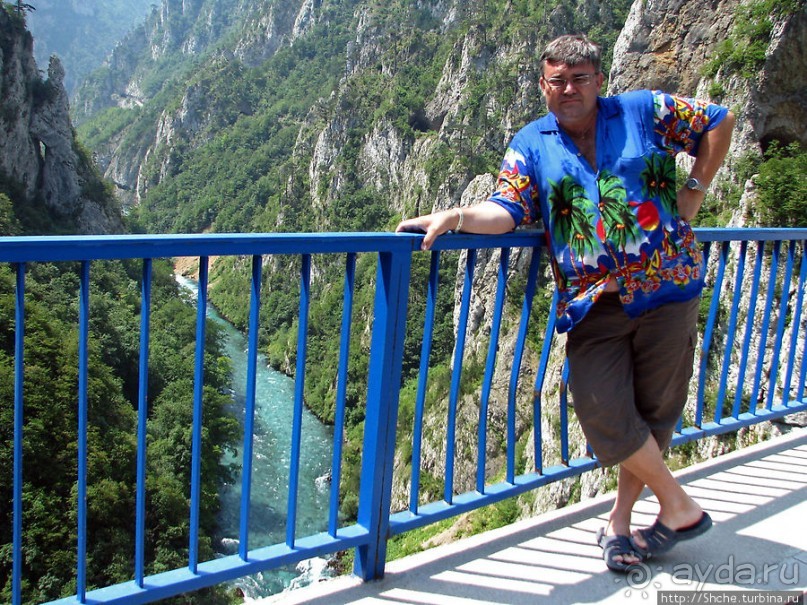 Величественный каньон реки Тара