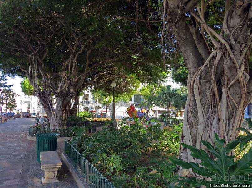 Plaza Las Delicias — две площади и муниципальный парк. 3 в 1