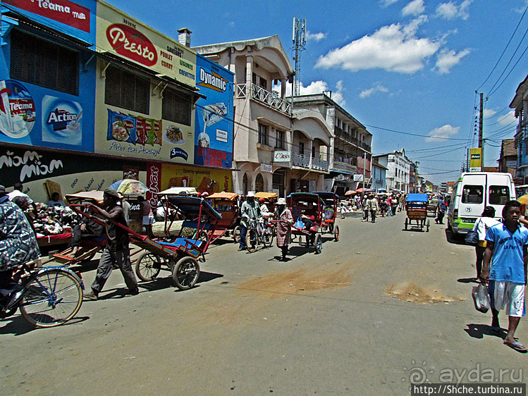 Антсирабе — третий по величине город-курорт Мадагаскара