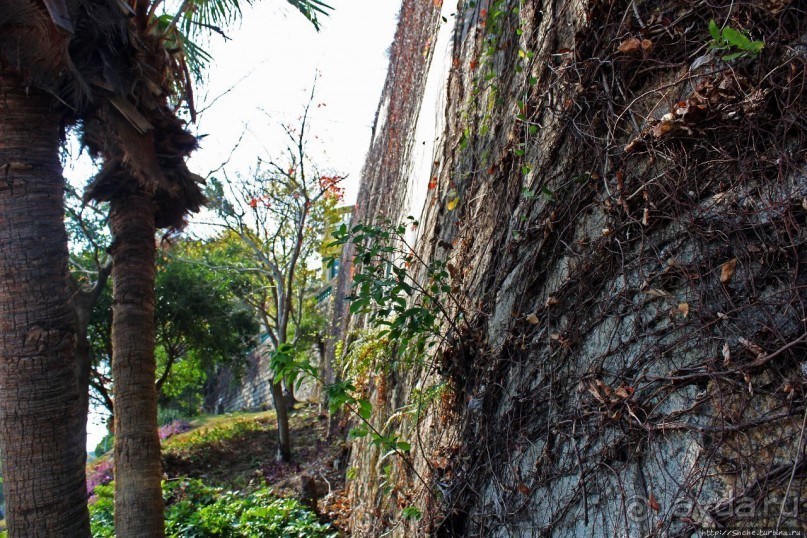 Старейшая крепость Макао, поглощенная городом и растениями