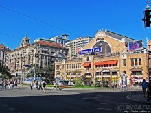 Не привычные картинки знакомого места. Центр Киева на ЕВРО