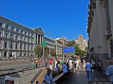 Не привычные картинки знакомого места. Центр Киева на ЕВРО