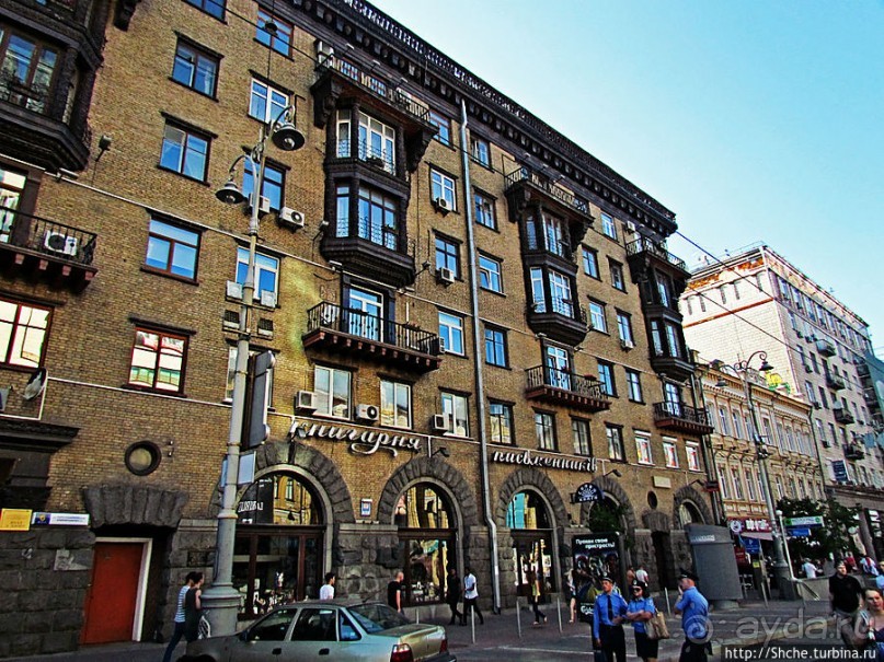 Не привычные картинки знакомого места. Центр Киева на ЕВРО