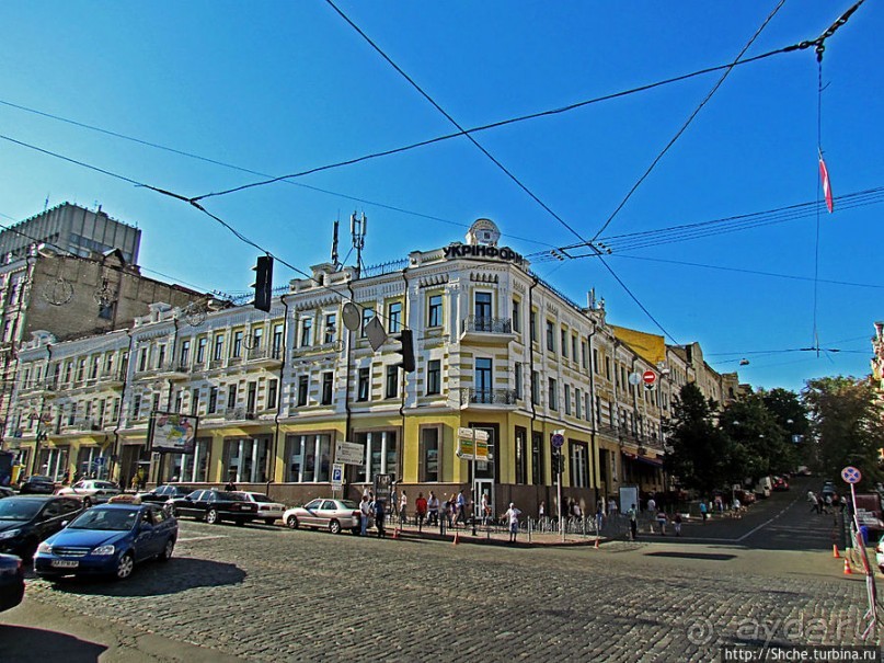 Не привычные картинки знакомого места. Центр Киева на ЕВРО