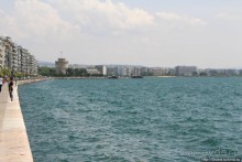Туристические центры в Салониках — берег Термического залива