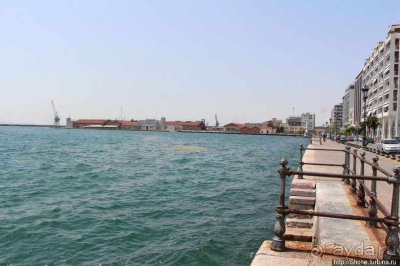 Туристические центры в Салониках — берег Термического залива