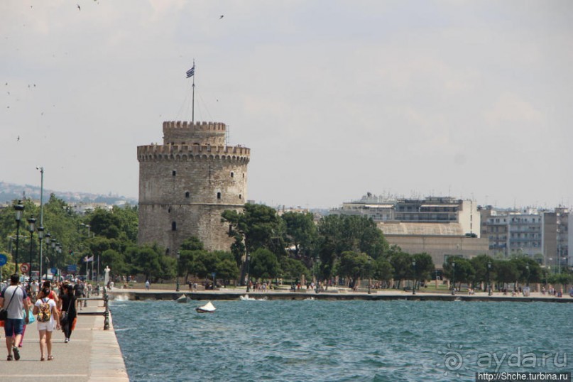 Туристические центры в Салониках — берег Термического залива