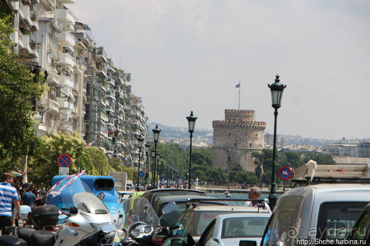 Туристические центры в Салониках — берег Термического залива
