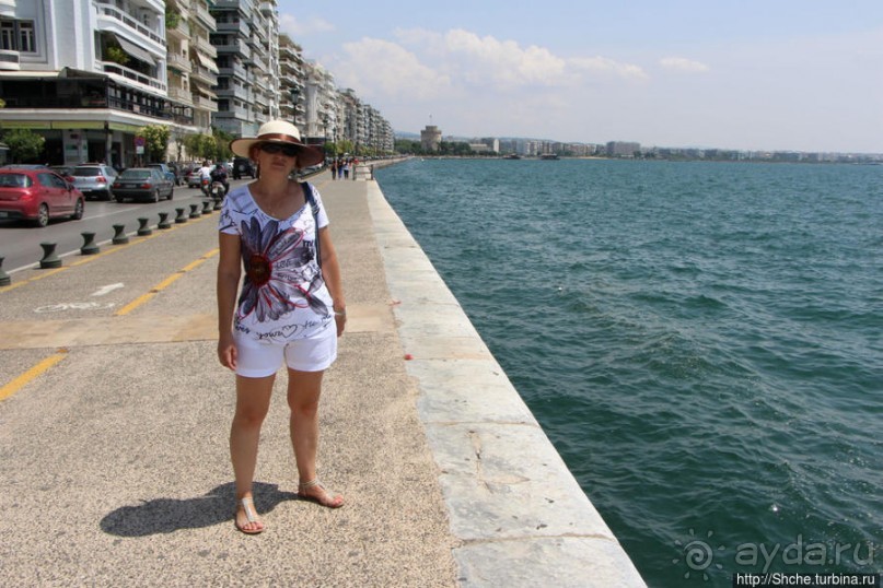 Туристические центры в Салониках — берег Термического залива