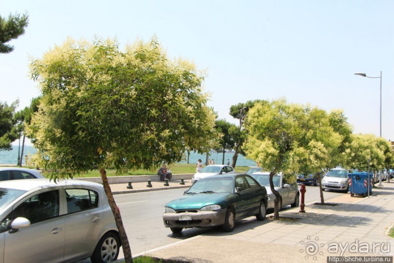 Туристические центры в Салониках — берег Термического залива