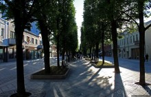 Лайсвес-аллея — пешком по главной улице