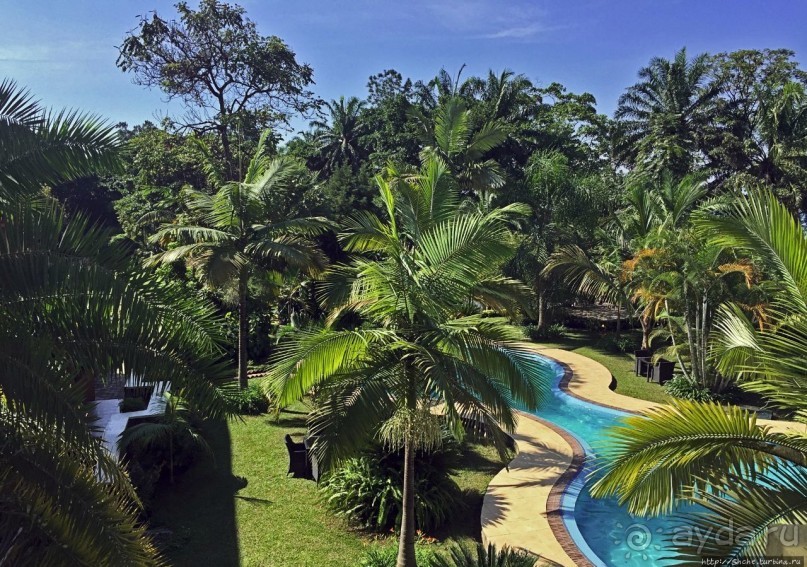 Отличный отель на курорте в Руанде