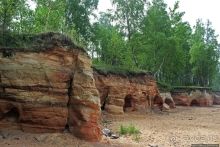 Видземские скалы Латвии — какая страна, такие и скалы