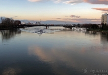Passerelle Deux Rives — мост, как символ объединенной Европы